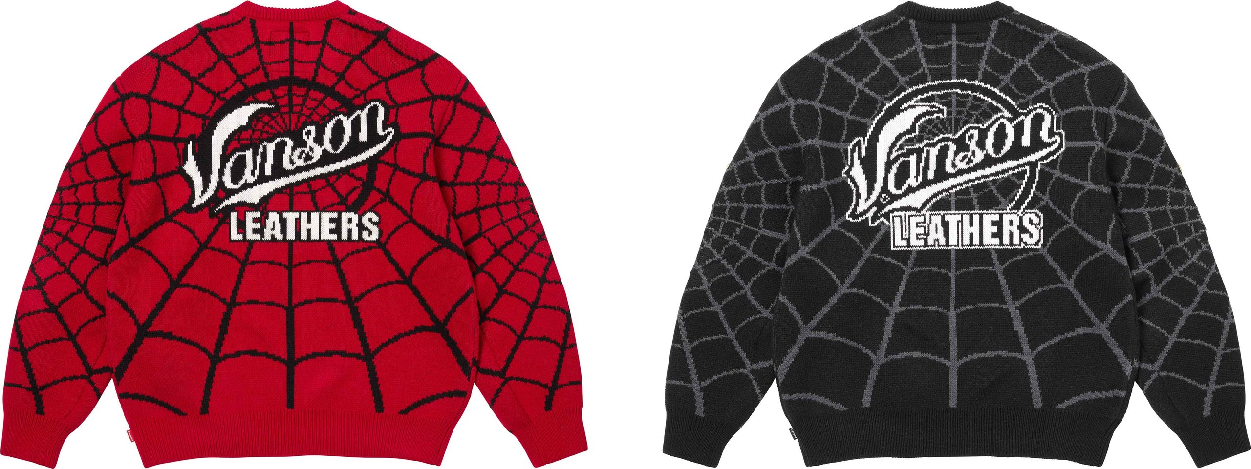 Supreme®/Vanson Leathers® Spider-Man Sweater view 4